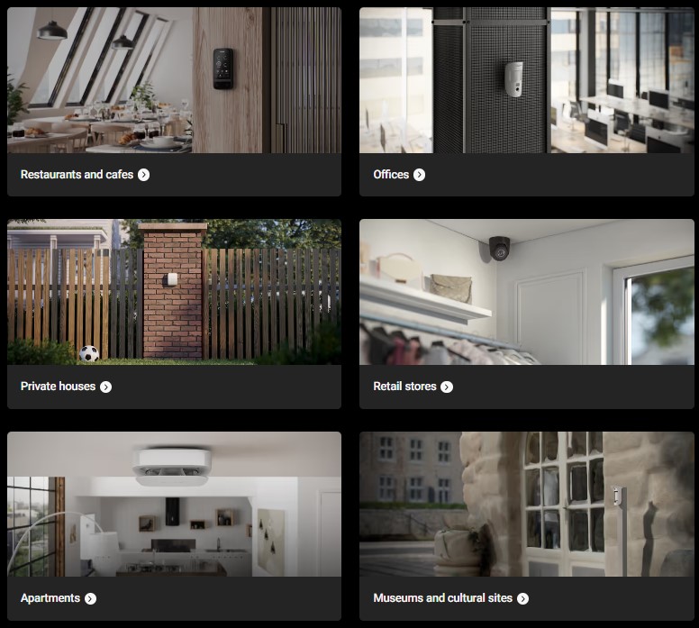 Ajax-systems-facilities CCTV Video Surveillance